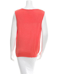Valentino Scoop Neck Top W Tags