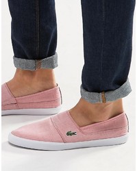Lacoste Marice Chambray Slip On Sneakers