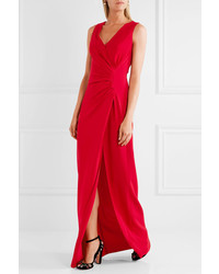 Lanvin Gathered Crepe Gown Fr42