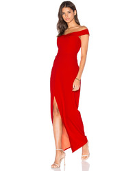 Lumier Go Your Own Way Off The Shoulder Maxi Dress
