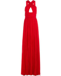 Roberto Cavalli Floor Length Silk Gown