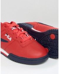 Fila Original Fitness Sneakers In Red