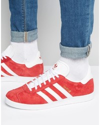 adidas Originals Gazelle Sneakers In Red S76228