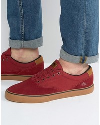Emerica Provost Sneakers In Red