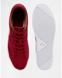 Lacoste Straighset Canvas Sneakers