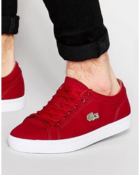 Lacoste Straighset Canvas Sneakers