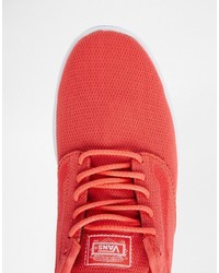 Vans Iso 15 Sneakers In Red V4o0isl