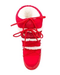 Yves Salomon Lace Up Moon Boots