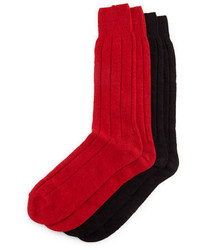 Neiman Marcus Cashmere Sock Set