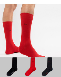 Calvin Klein Christmas Socks 3 Pack Gift Set
