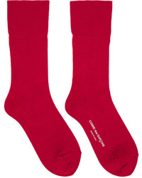 Comme des Garcons Comme Des Garons Red Long Socks