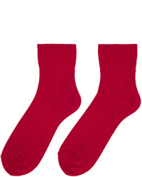 Comme des Garcons Comme Des Garons Red Short Socks