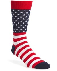 Hot Sox Flag Socks