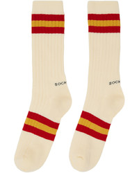 SOCKSSS Two Pack Red Yellow Ivy Socks