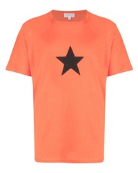 agnès b. Star Print Linen T Shirt