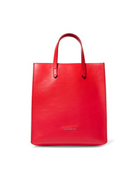 Givenchy Stargate Leather Tote Red