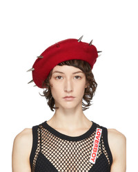 Red Studded Beret