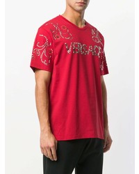 Versace Studded T Shirt