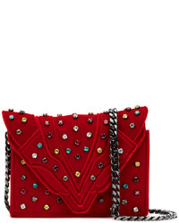 Elena Ghisellini Jewel Studded Crossbody Bag