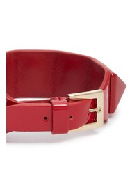 Valentino Rockstud Macro Patent Leather Bracelet