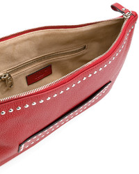 RED Valentino Studded Zip Pouch