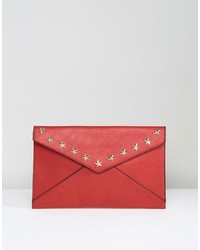 Yoki Fashion Yoki Envelope Clutch Bag With Star Studding