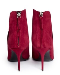 Giuseppe Zanotti Design Lucrezia V Cutout Suede Ankle Boots
