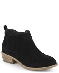 Journee Collection Ramsey Chelsea Boot  Red