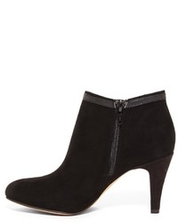 Sole Society Roxine Almond Toe Suede Bootie
