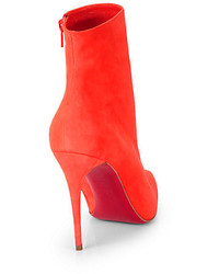 Christian Louboutin So Kate Suede Booties