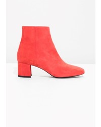 Other Stories Suede Ankle Boots