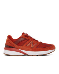 New Balance Red Us Made 990v5 Sneakers