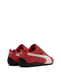 Puma Speedcat Ls High Risk Red Suede Sneakers