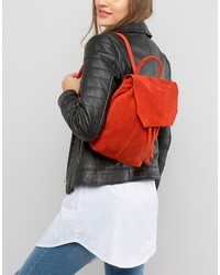 Asos Mini Suede Backpack