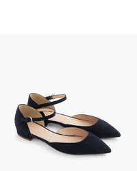 J.Crew Lily Suede Flats