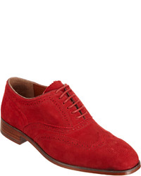 Duckie Brown Laceless Wing Red