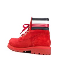 Tommy Hilfiger Lace Up Construction Boots