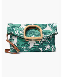 Lucky Brand Riso Wood Handle Clutch
