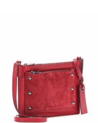 Marc by Marc Jacobs Leather And Suede Cross Body Bag