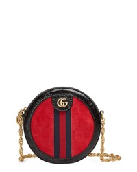 Gucci Mini Ophidia Round Shoulder Bag