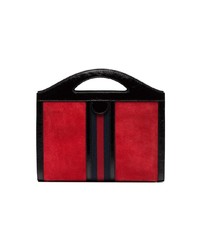 Gucci Red Ophidia Large Suede Leather Shoulder Bag