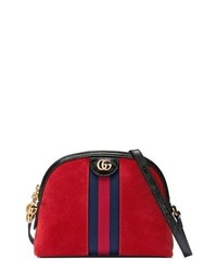 Gucci Small Suede Shoulder Bag