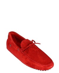 22 Gommino 122 Tie Suede Driving Shoes
