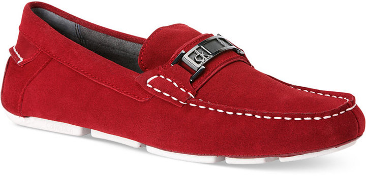 red shoes calvin klein