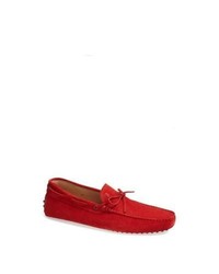 Tod's Giommini Suede Driving Shoe