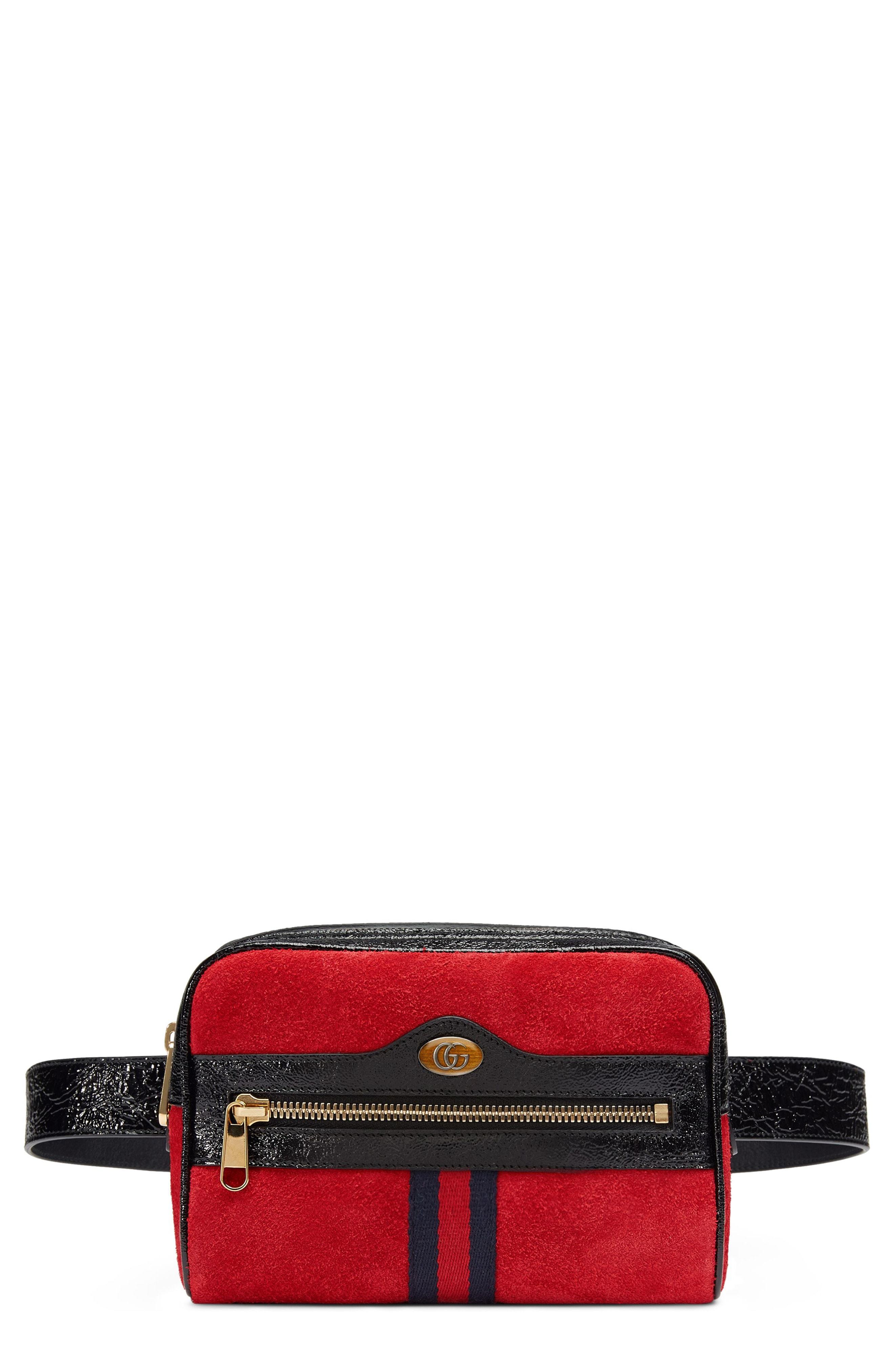 Gucci Ophidia Small Suede Belt Bag, $1 