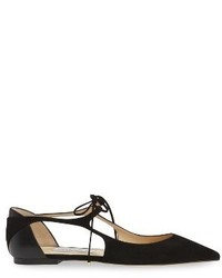 Nordstrom X Jimmy Choo Vanessa Lace Up Flat