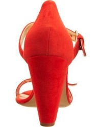 Walter Steiger Double Strap Mary Jane Sandal Red