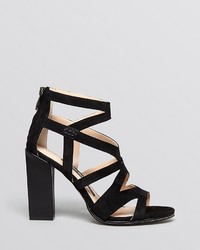French Connection Open Toe Caged Sandals Isla High Heel