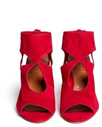 Nobrand Sexy Thing Suede Cutout Sandals